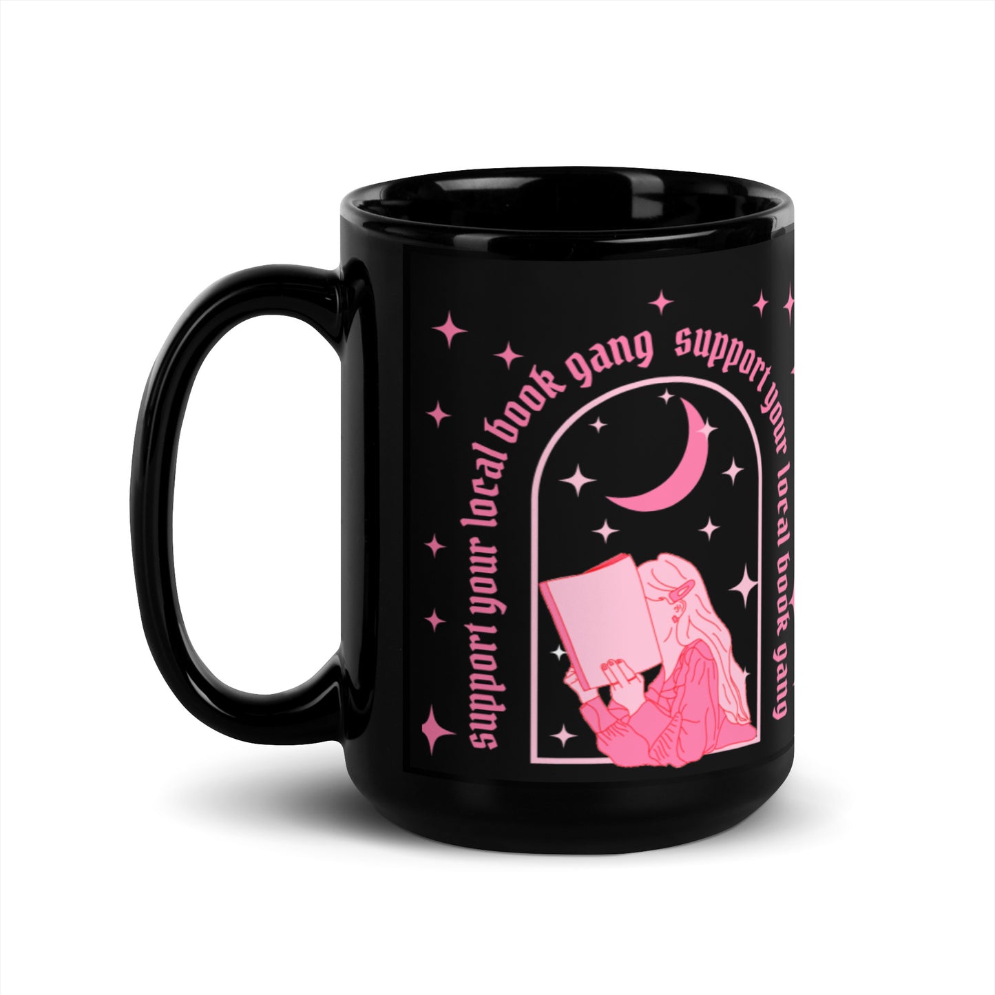 Support Your Local Book Gang Mug