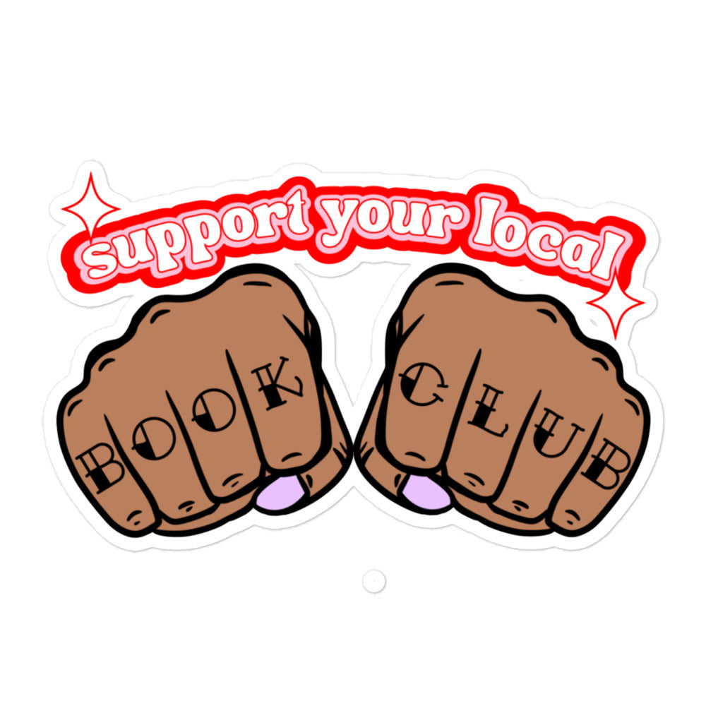 Book Club Sticker