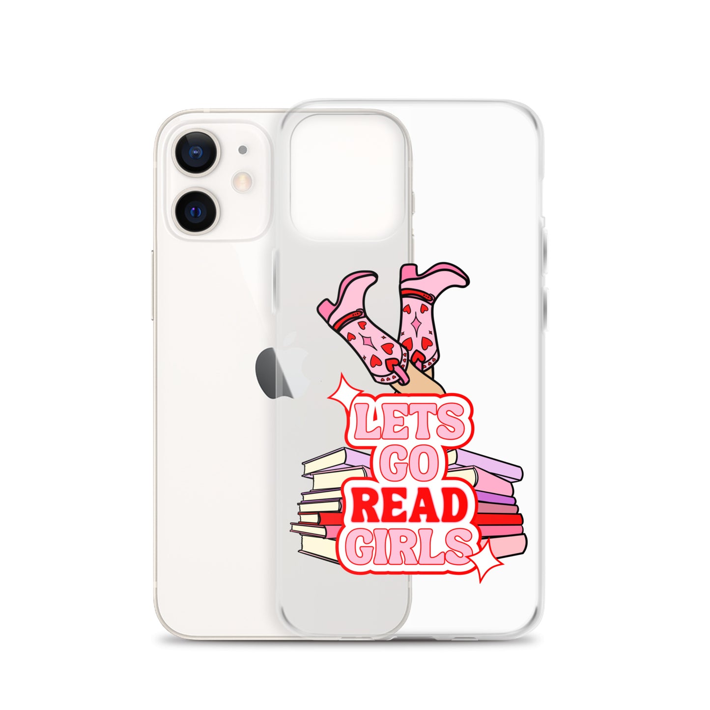 Let's Go (Read) Girls iPhone Case