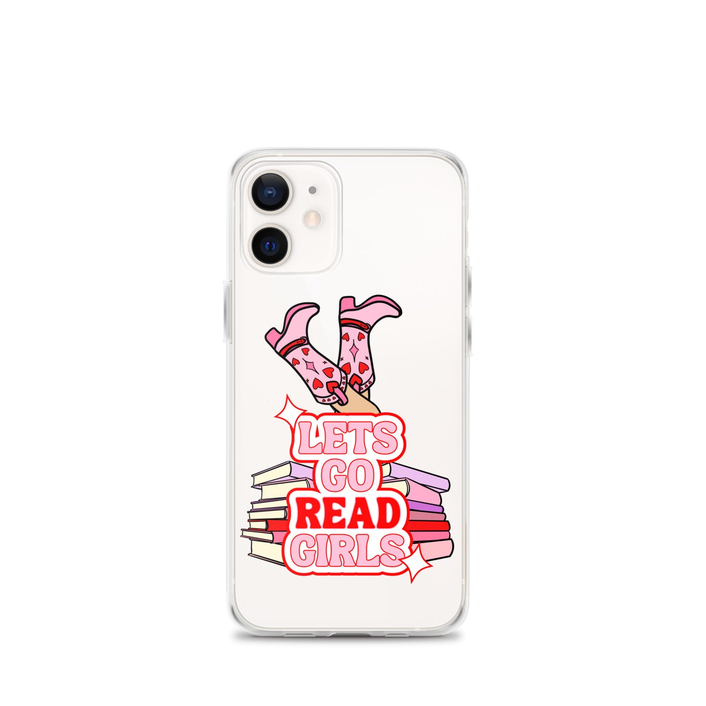 Let's Go (Read) Girls iPhone Case