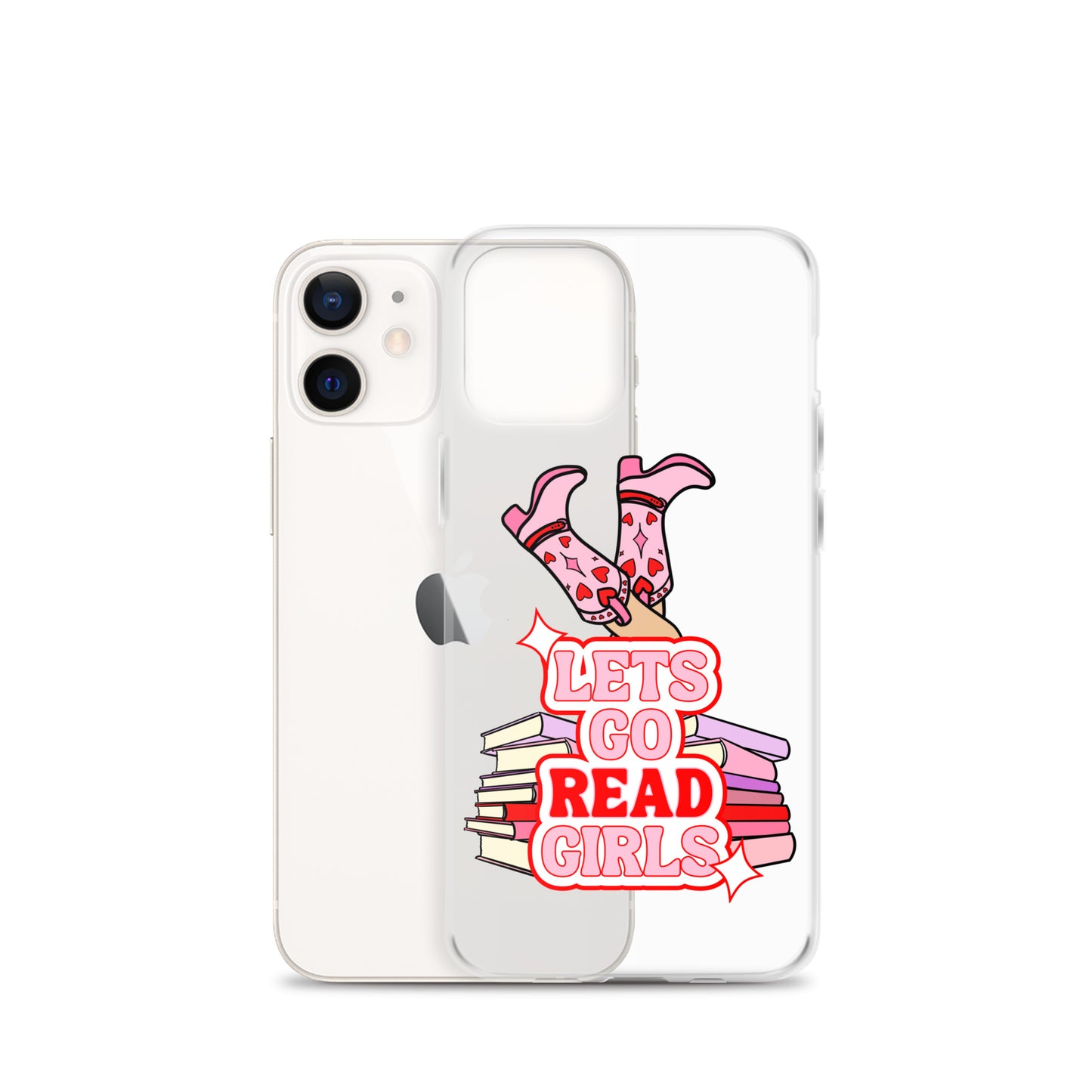 Let's Go (Read) Girls iPhone Case
