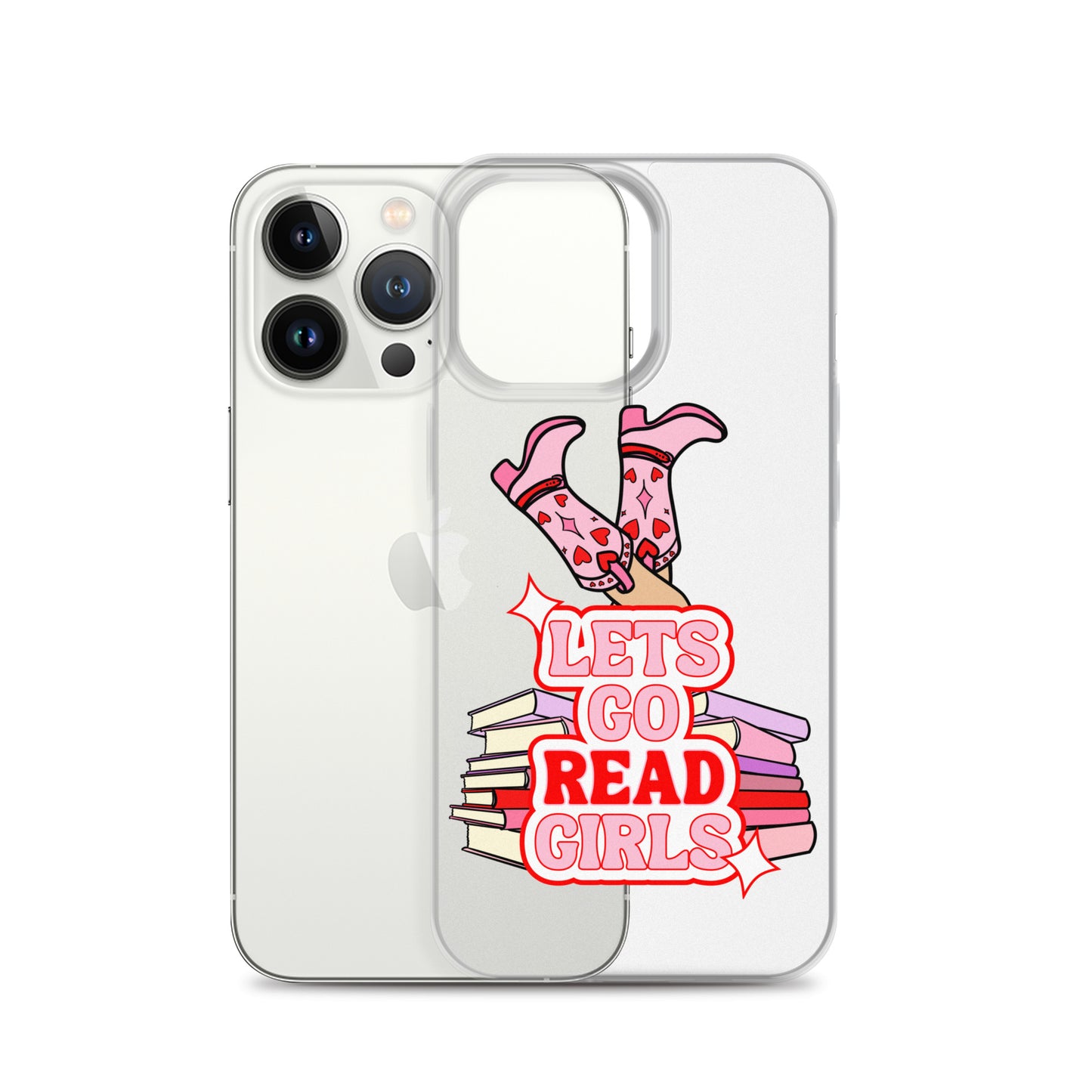 Let's Go (Read) Girls iPhone Case