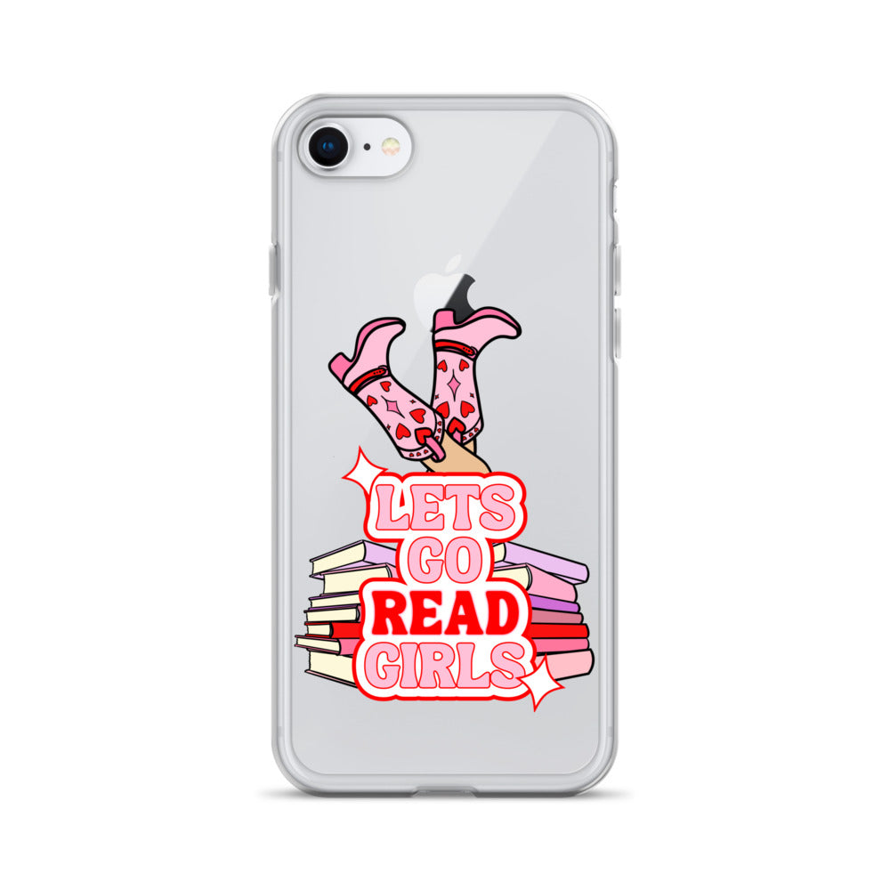 Let's Go (Read) Girls iPhone Case