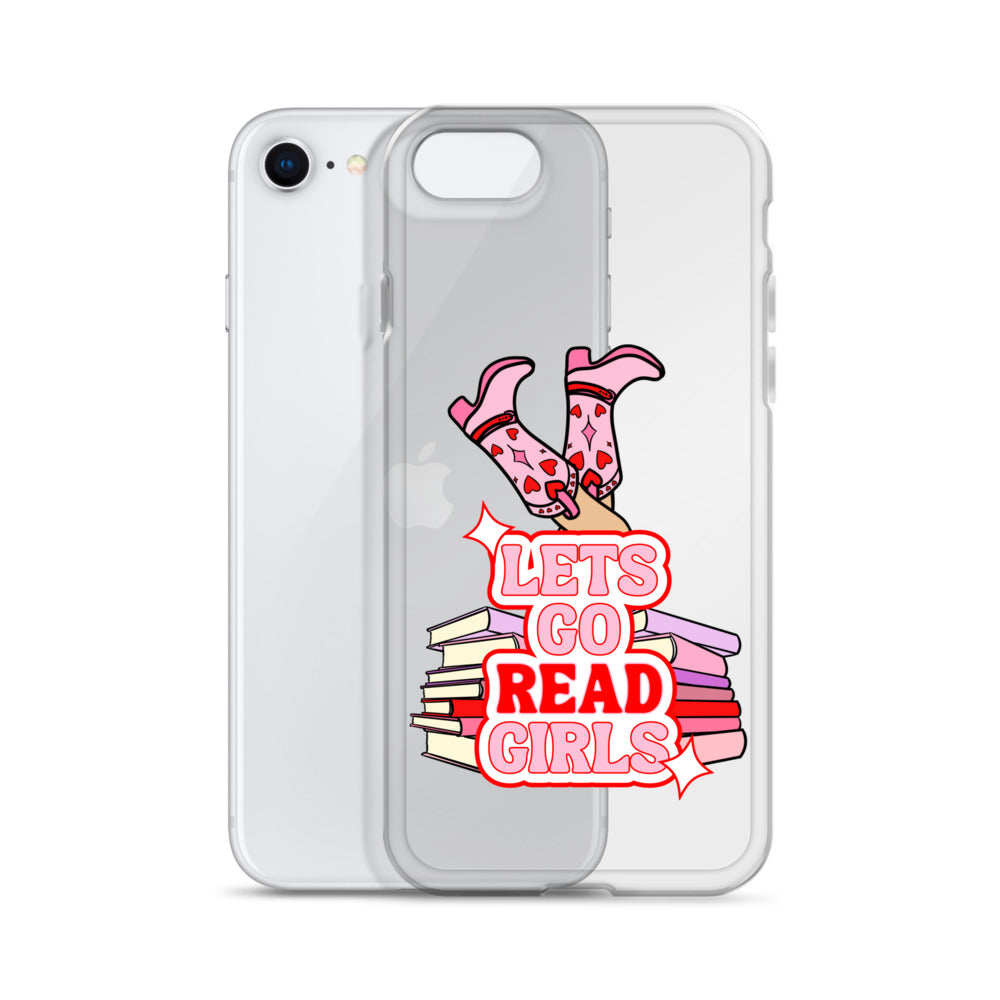 Let's Go (Read) Girls iPhone Case