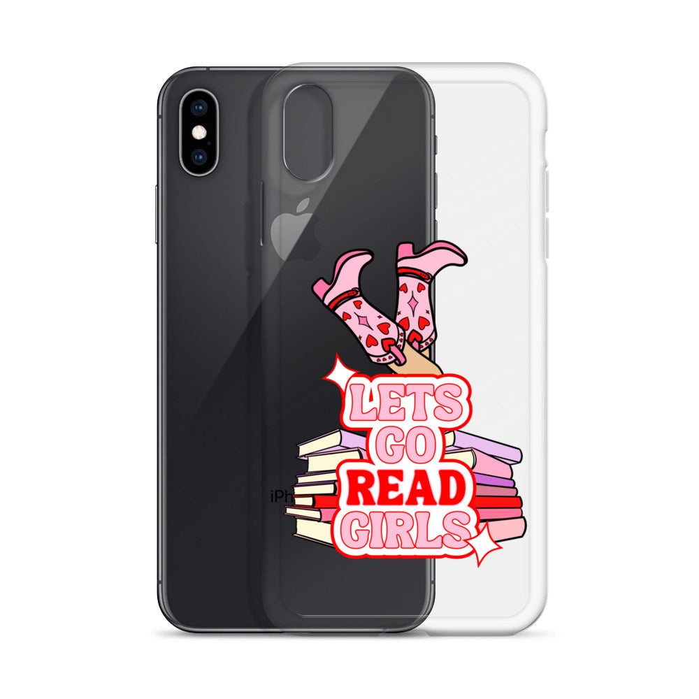 Let's Go (Read) Girls iPhone Case