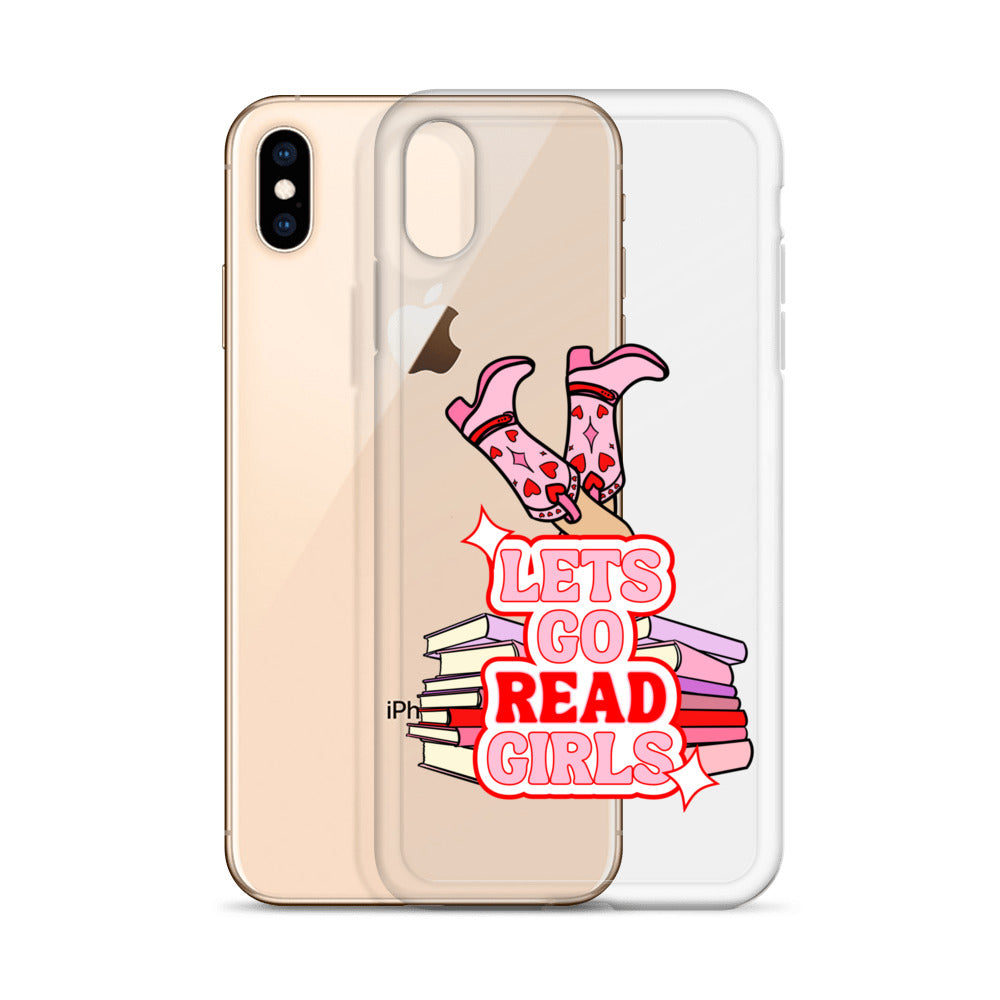 Let's Go (Read) Girls iPhone Case