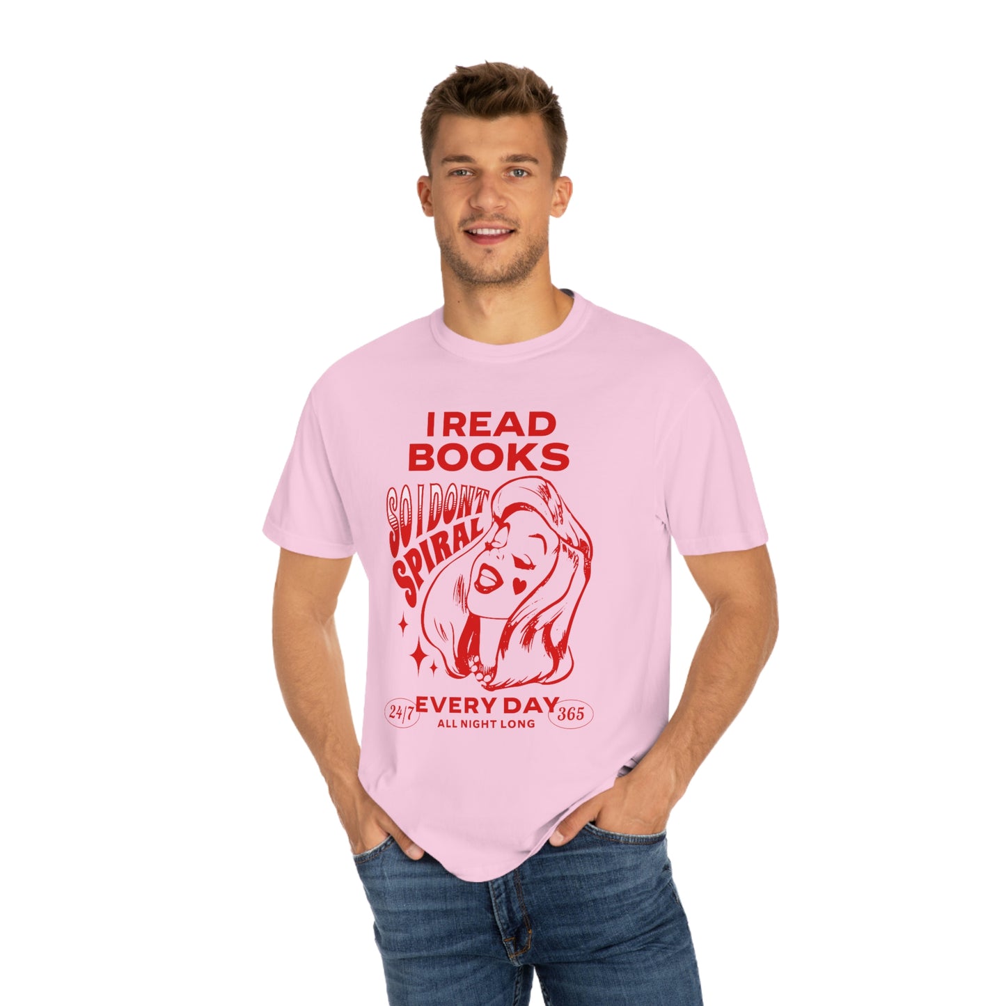 I Read Books Shirt | Comfort Colors