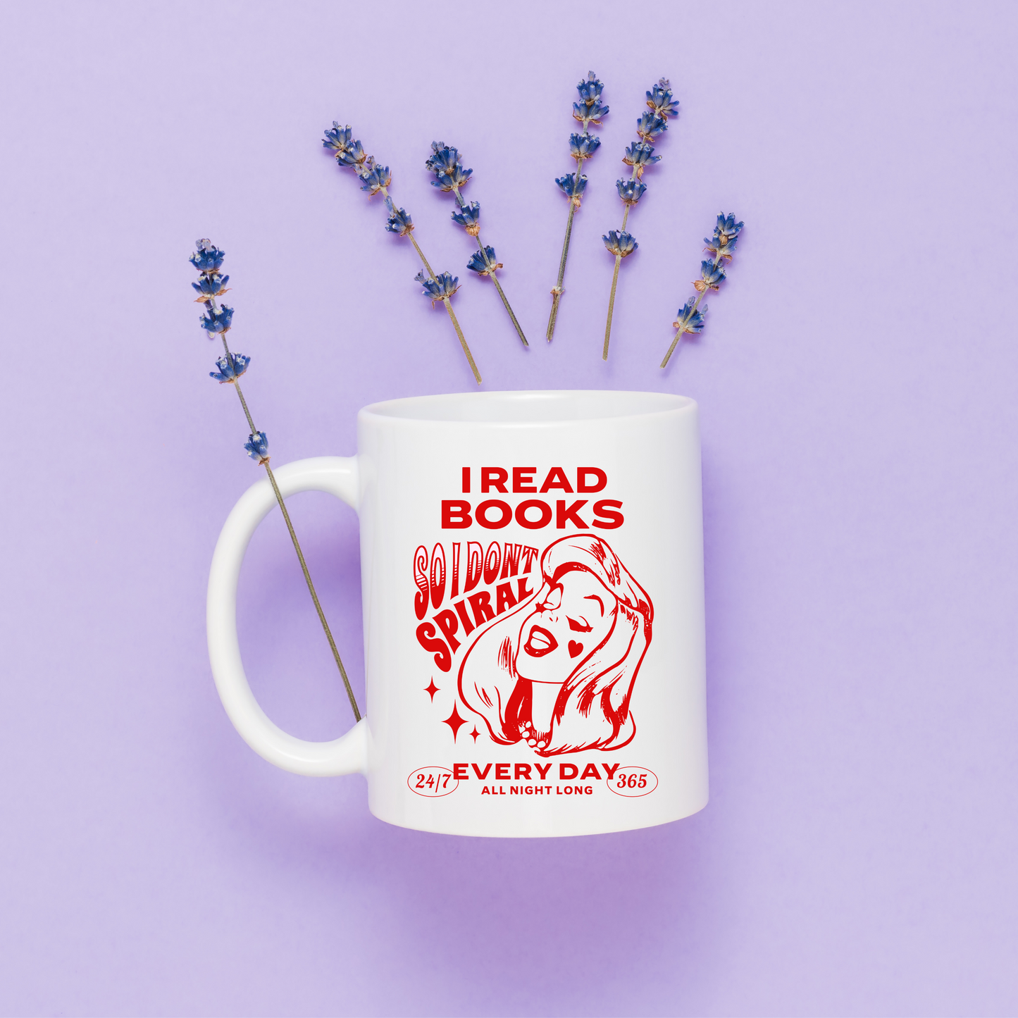 I Read Books Mug