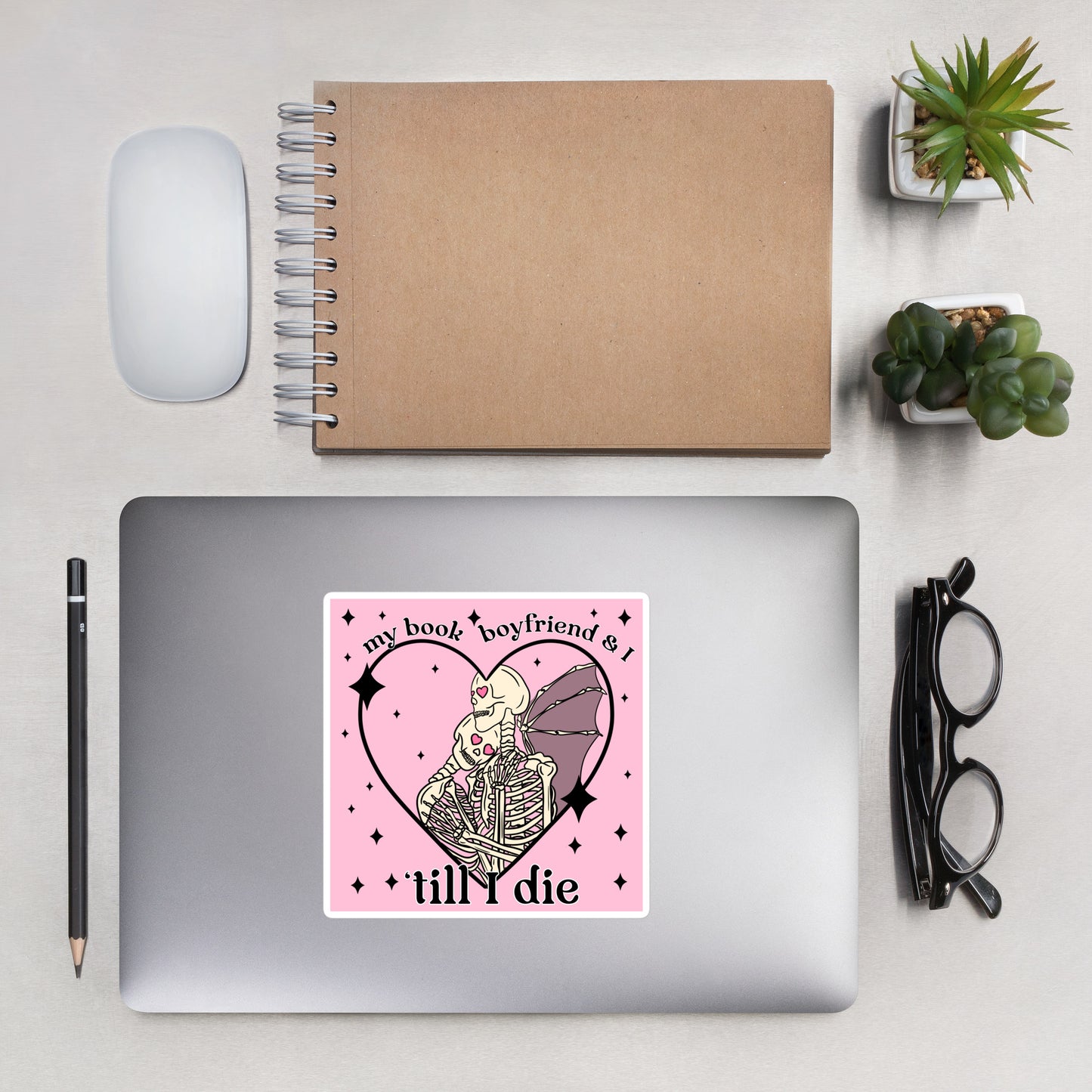 Book Boyfriend Till I Die Sticker