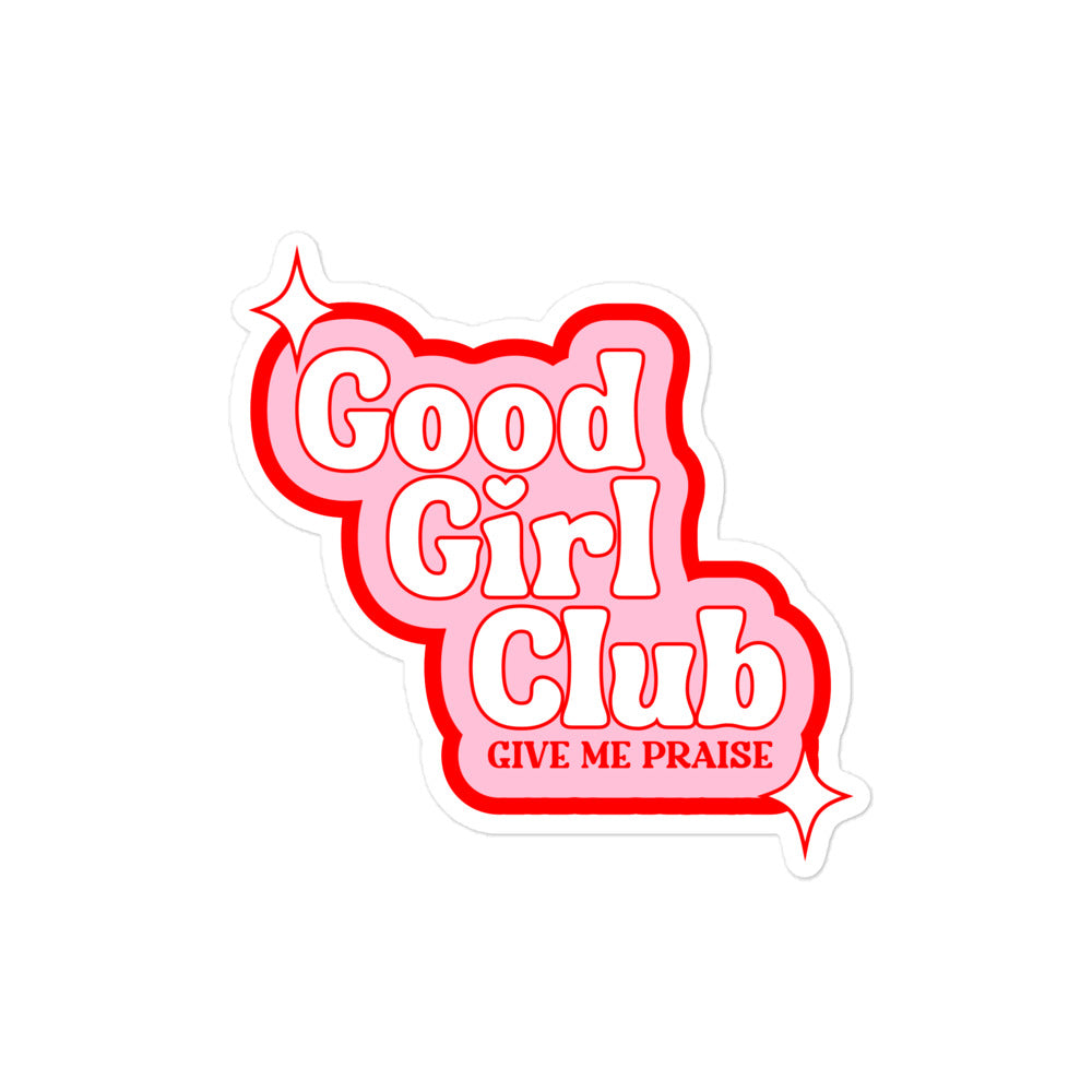 Good Girl Club Sticker