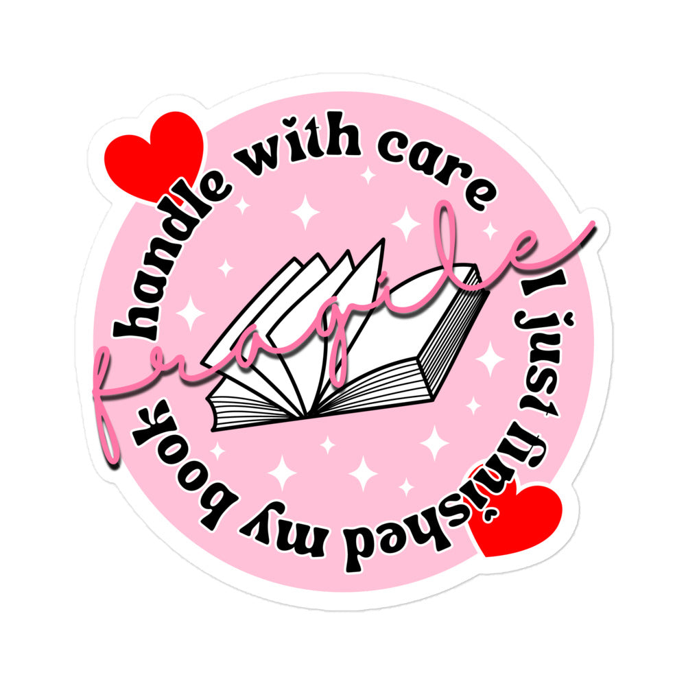 Handle With Care Sticker