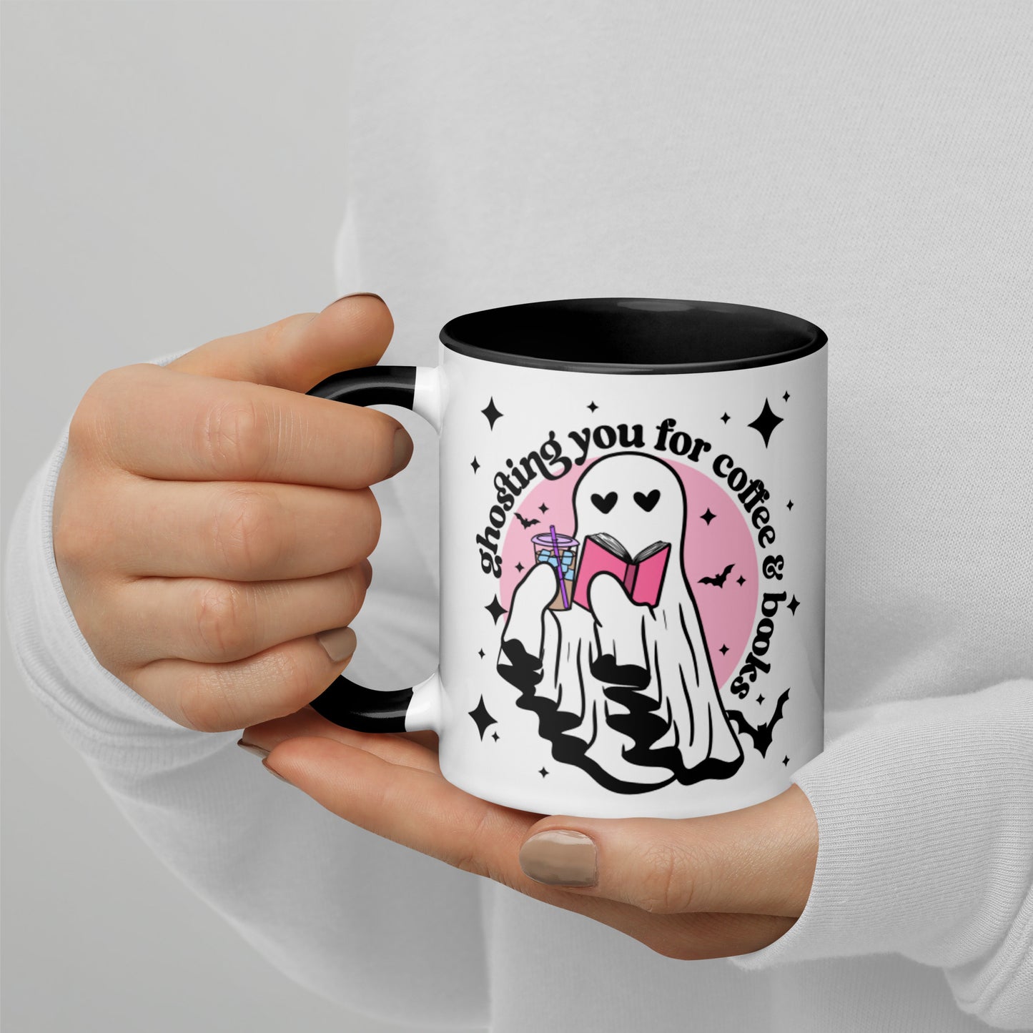 Ghosting You For Coffee & Books Mug