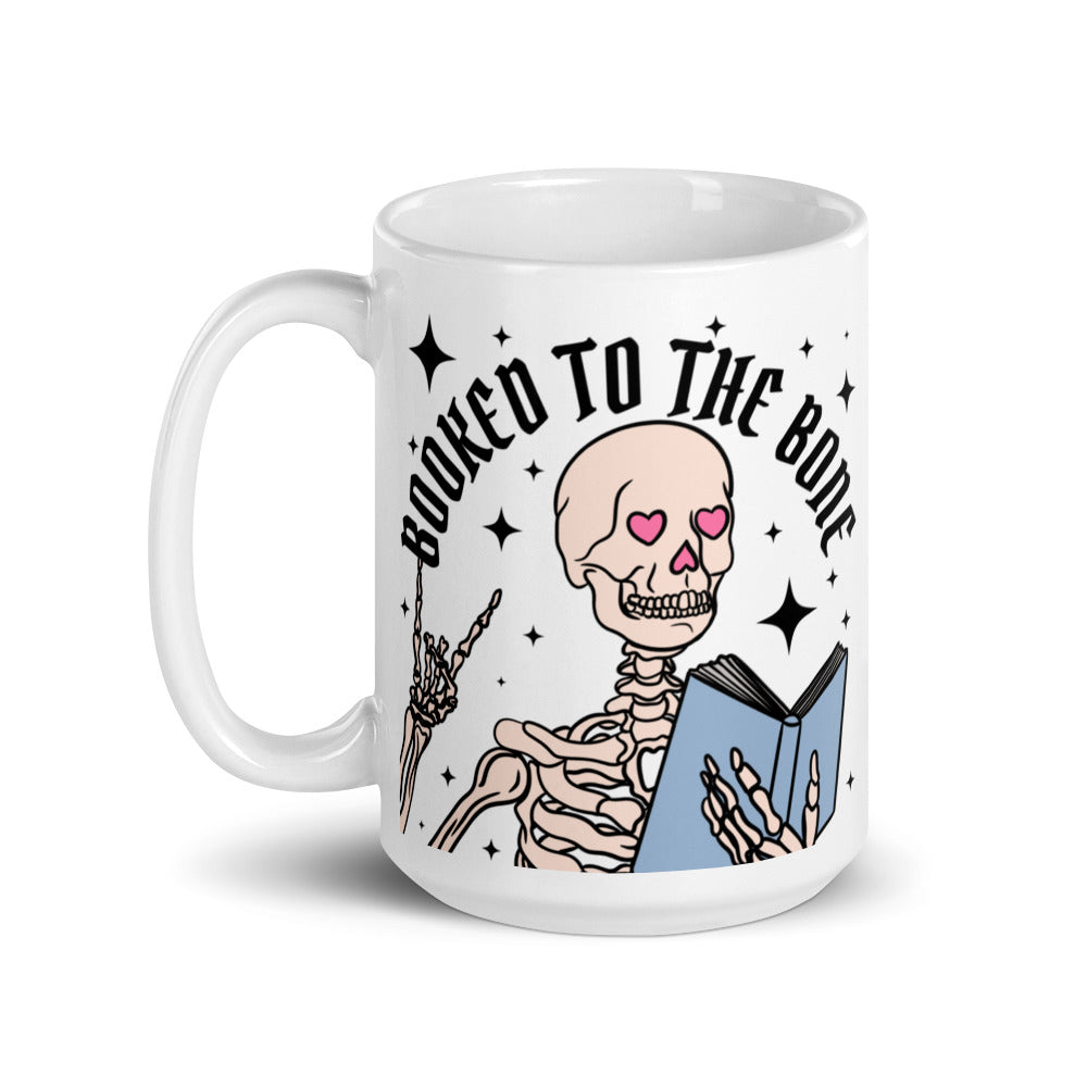 Booked to the Bone Mug