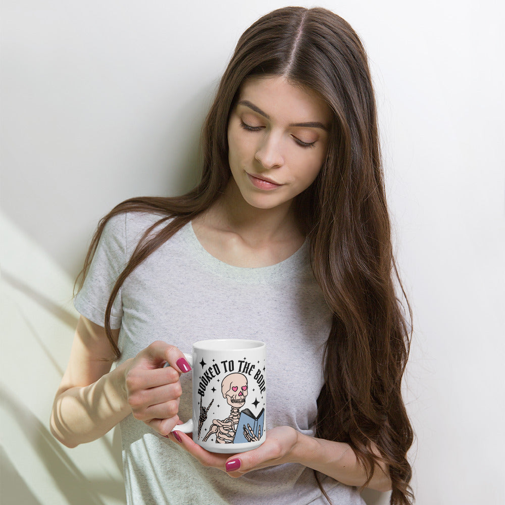 Booked to the Bone Mug