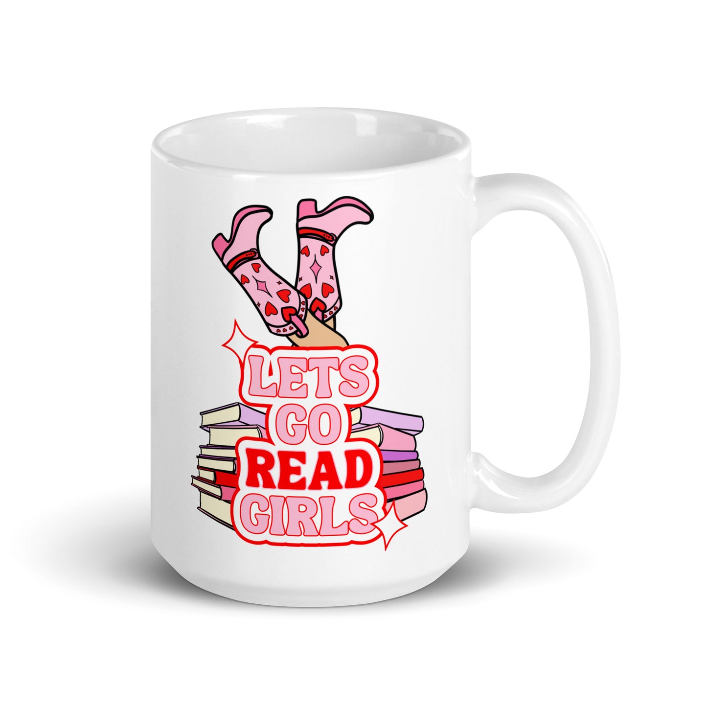 Let's Go (Read) Girls Mug