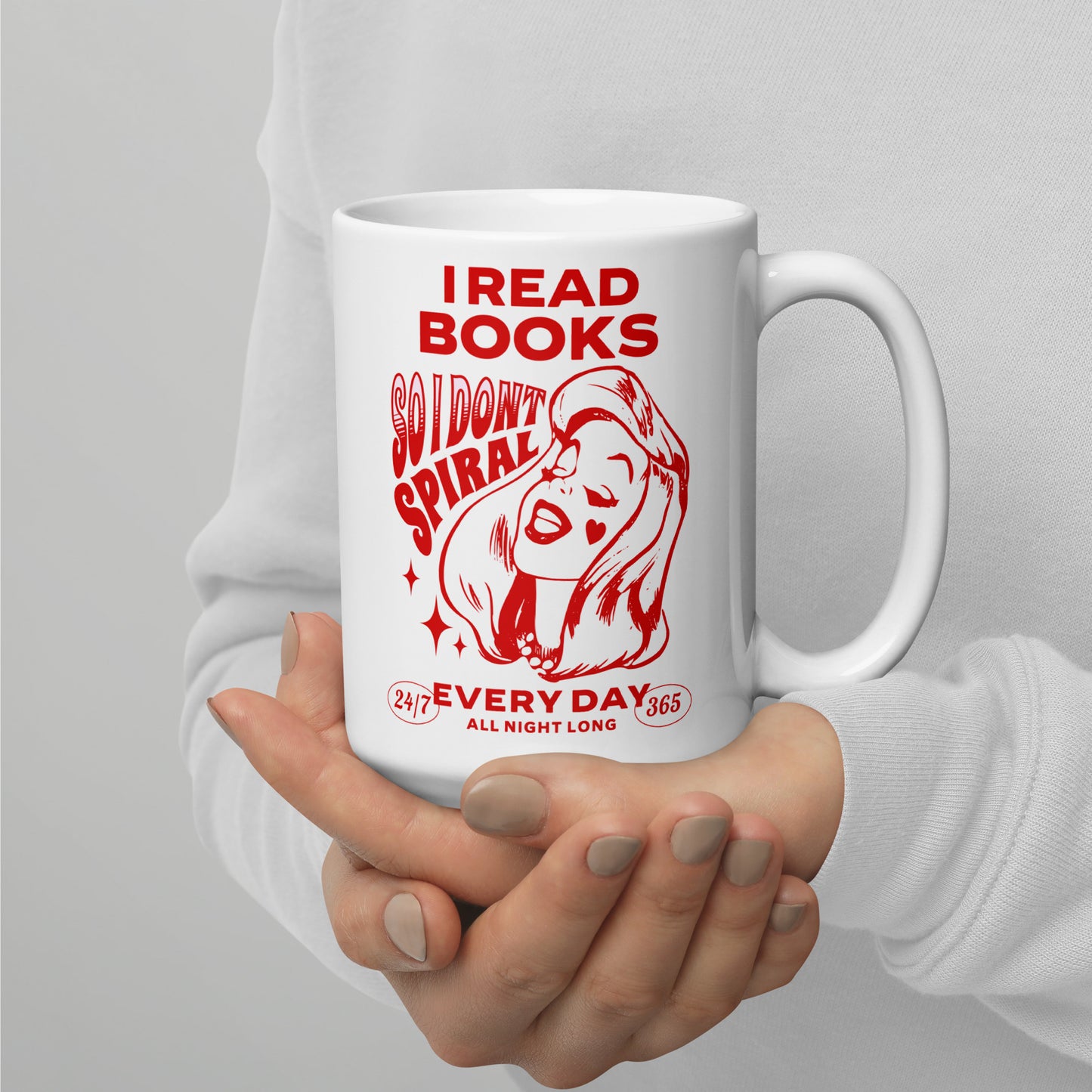 I Read Books Mug