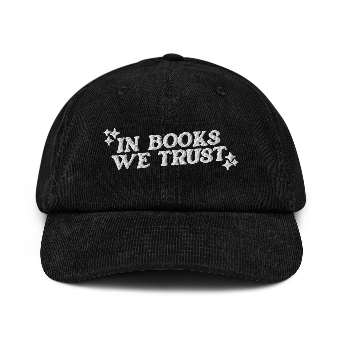 In Books We Trust Corduroy Hat