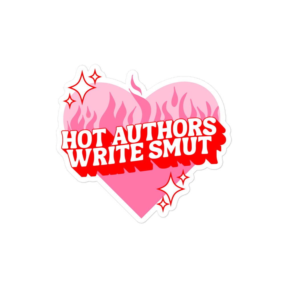 Hot Authors Write Smut Sticker