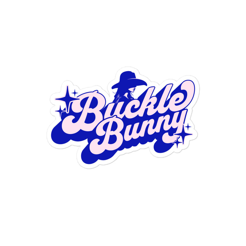 Buckle Bunny Sticker