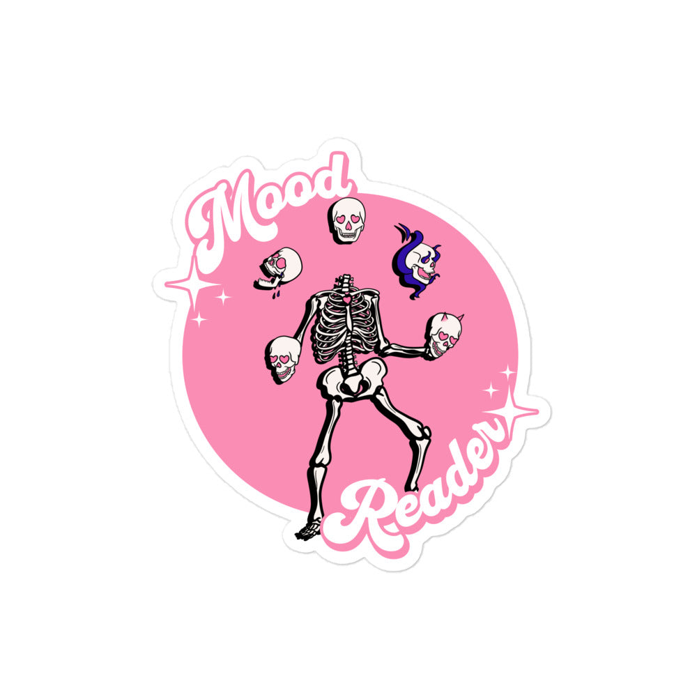 Mood Reader Skeleton Sticker