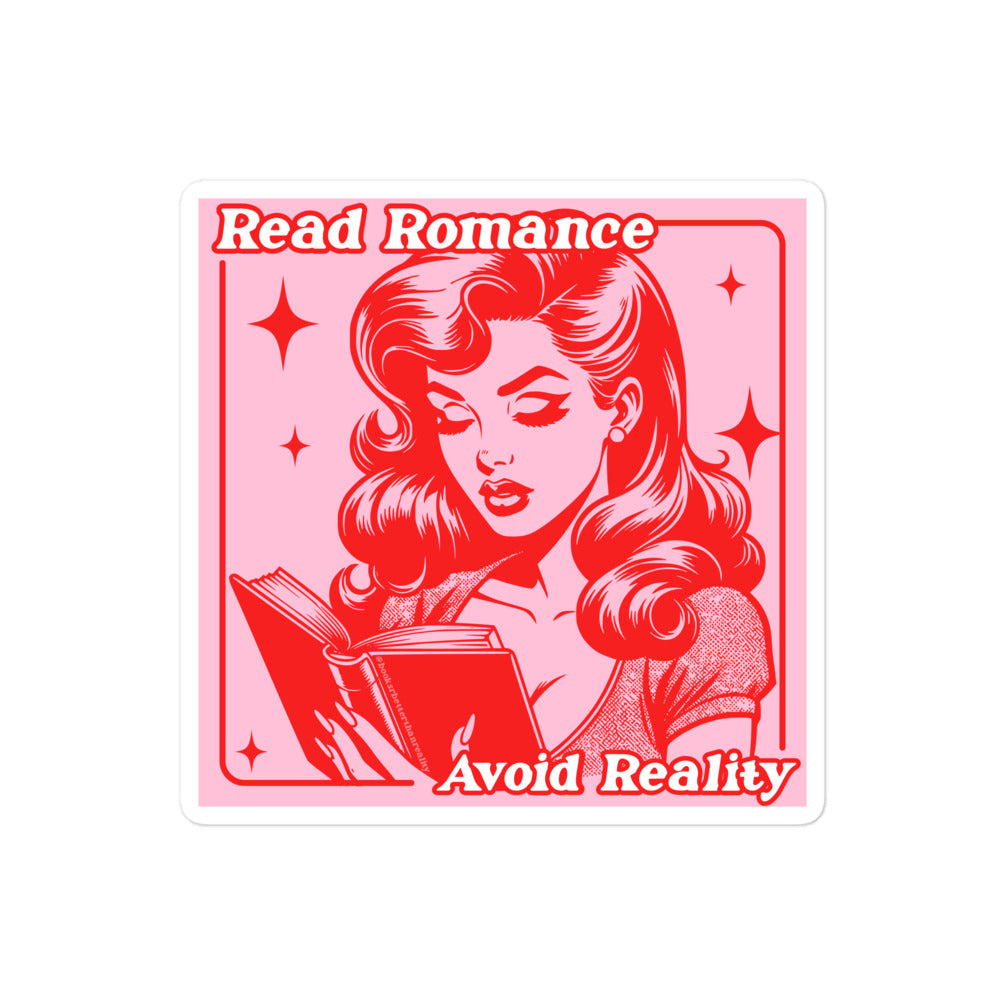 Avoid Reality Romance Sticker