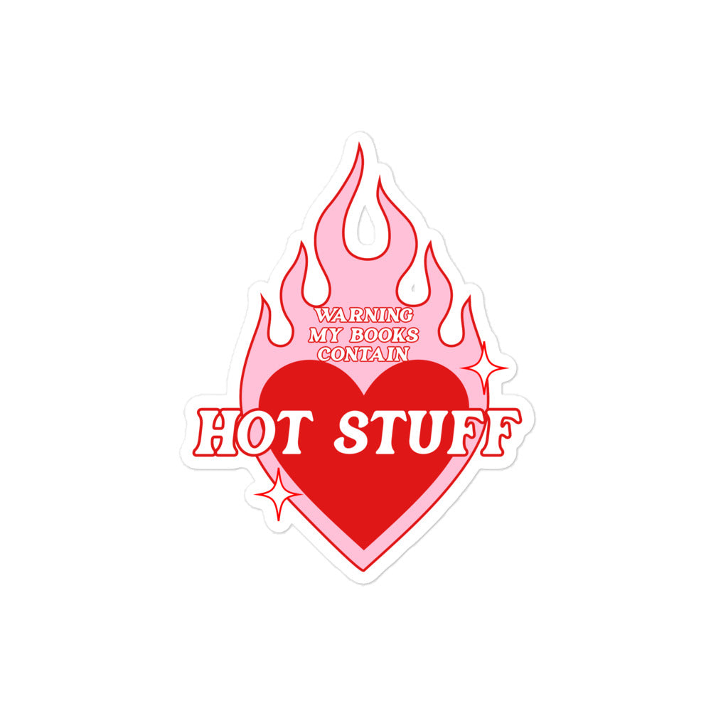 Hot Stuff Books Sticker