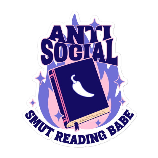 Anti Social Smut Babe Sticker