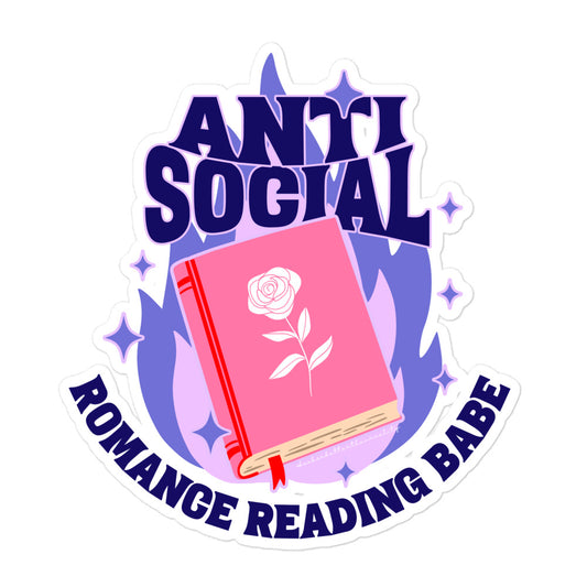 Anti Social Romance Babe Sticker