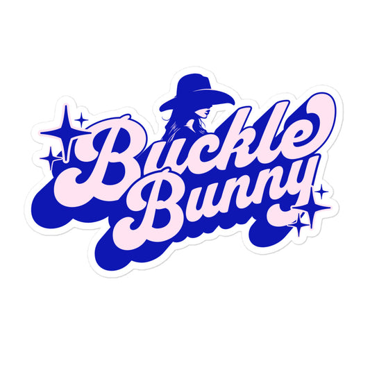 Buckle Bunny Sticker