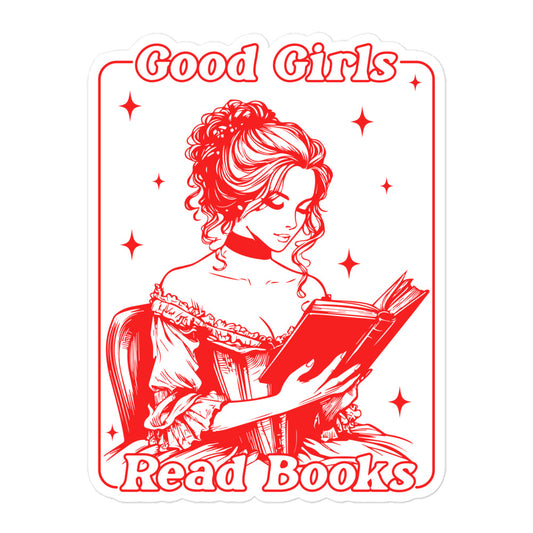 Good Girls Read Regency Sticker