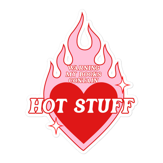 Hot Stuff Books Sticker