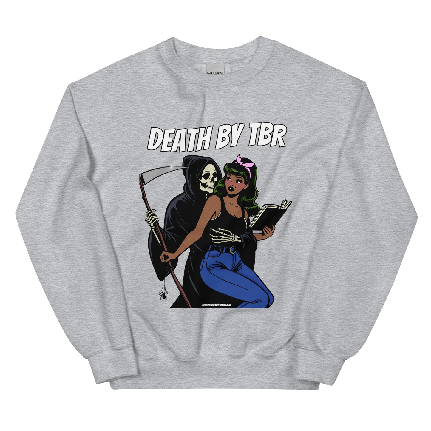 Death by TBR Crewneck 2