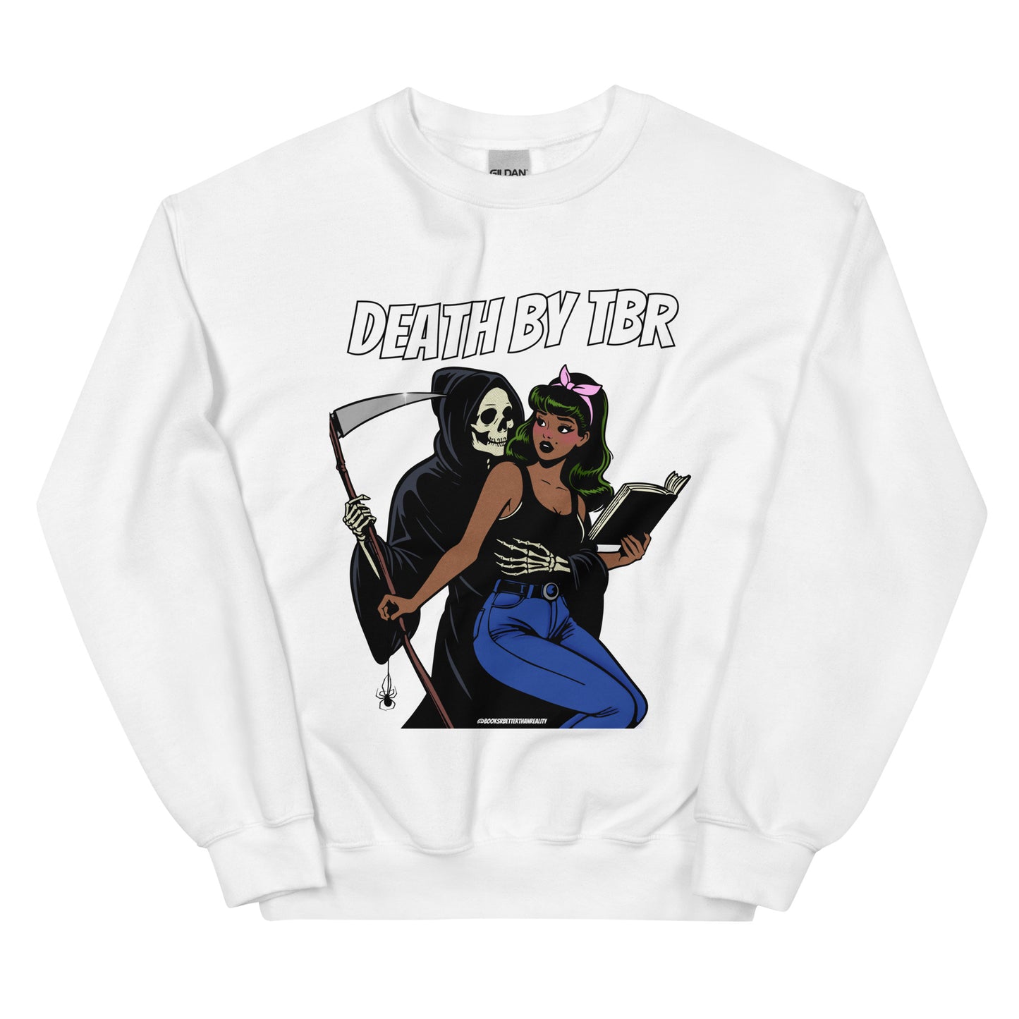 Death by TBR Crewneck 2