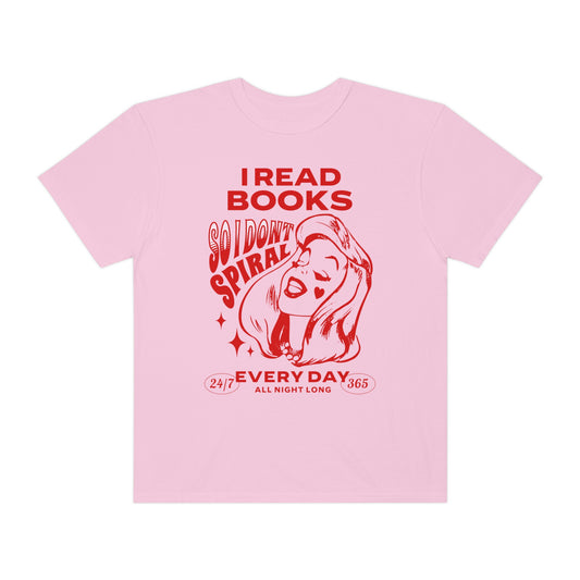 I Read Books Shirt | Comfort Colors