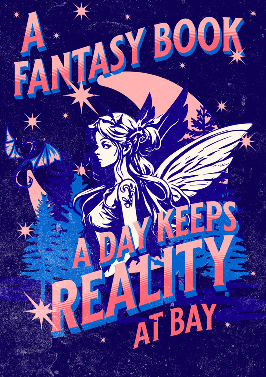 A Fantasy Book A Day Sticker