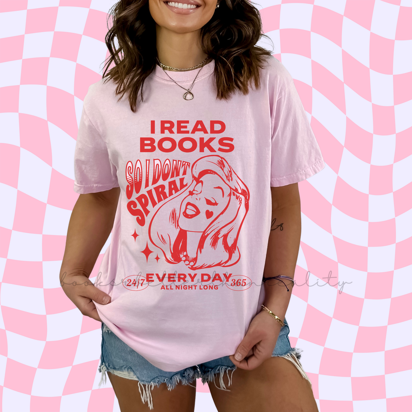 I Read Books Shirt | Comfort Colors