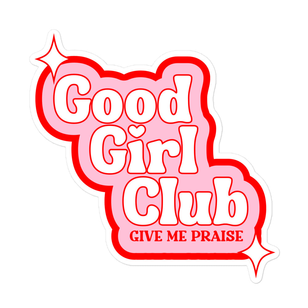Good Girl Club Sticker