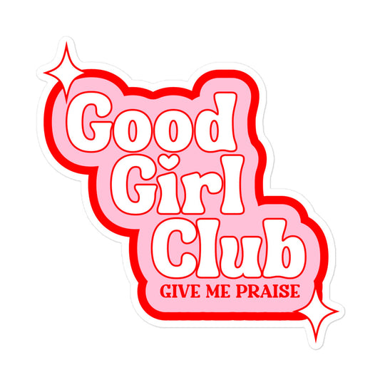 Good Girl Club Sticker